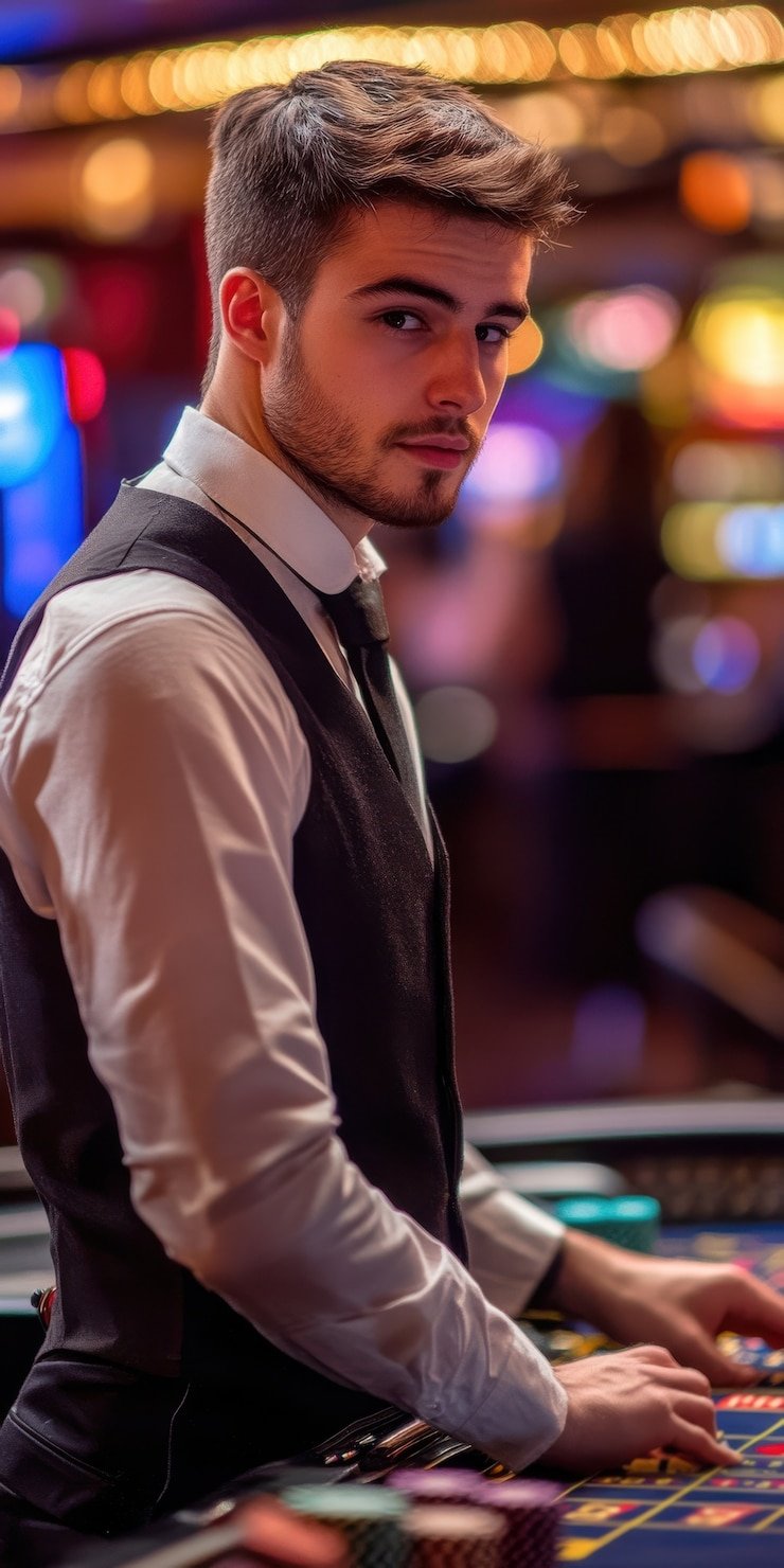 masuk oppatoto iOS web interface on iPhone showing live-dealer table lobby